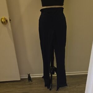 lululemon athletica Black Wide Leg Pants